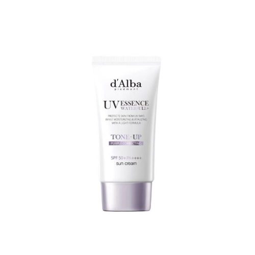 Kem Chống Nắng d'Alba UV Essence WaterFull Tone Up Purple Correcting SPF50+ PA++++ 50ml (Tím)