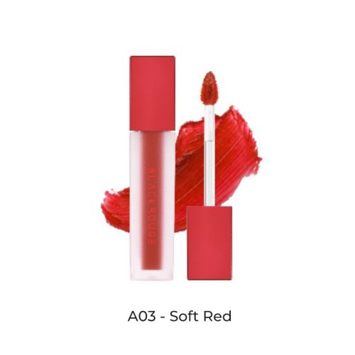 Son Kem Black Rouge Air Fit Velvet Tint Ver 1 The Red A03