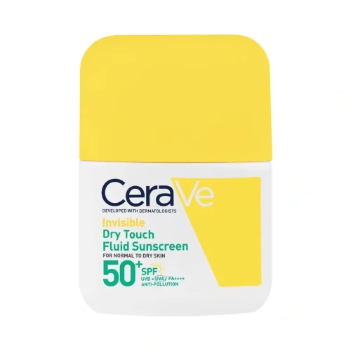 Sữa Chống Nắng Cerave Developed With Dermatologists Invisible Dry Touch Fluid Suncreen SPF 50+ PA++++ 50ml