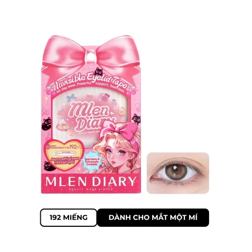 Kích Mí Mlen Diary Hình Elip (Mã mới)