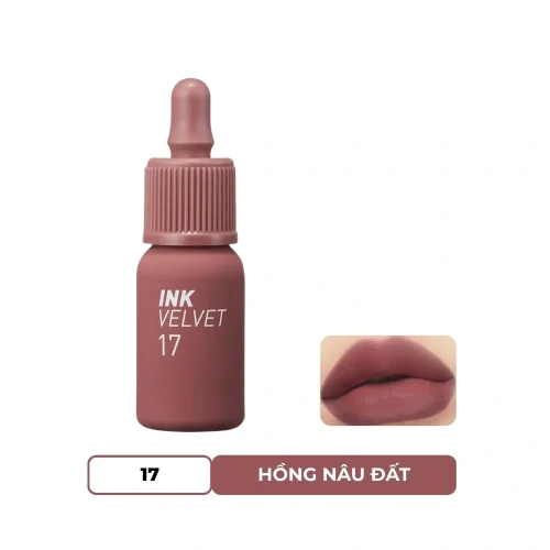 Son Kem Peripera Ink Velvet #17 Rosy Nude