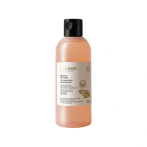 Nước Hoa Hồng Cocoon Sen Hậu Giang Phục Hồi Da 310ml