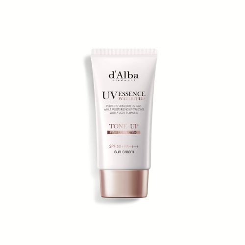 Kem Chống Nắng d'Alba Waterfull Tone-Up Pink Correcting SPF50+ PA++++l 50ml (Hồng)